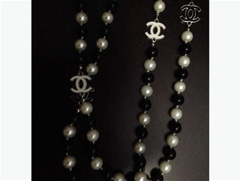 imitation chanel logo jewelry necklace|Chanel look alike jewelry.